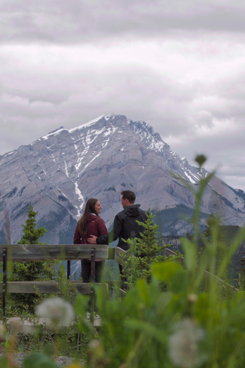 Mountain portraiture with my wife • Banff, Alberta, Canada