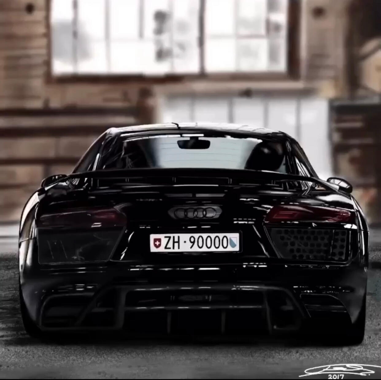 Photorealistic Automotive Study · Digital painting A study in automotive realism.